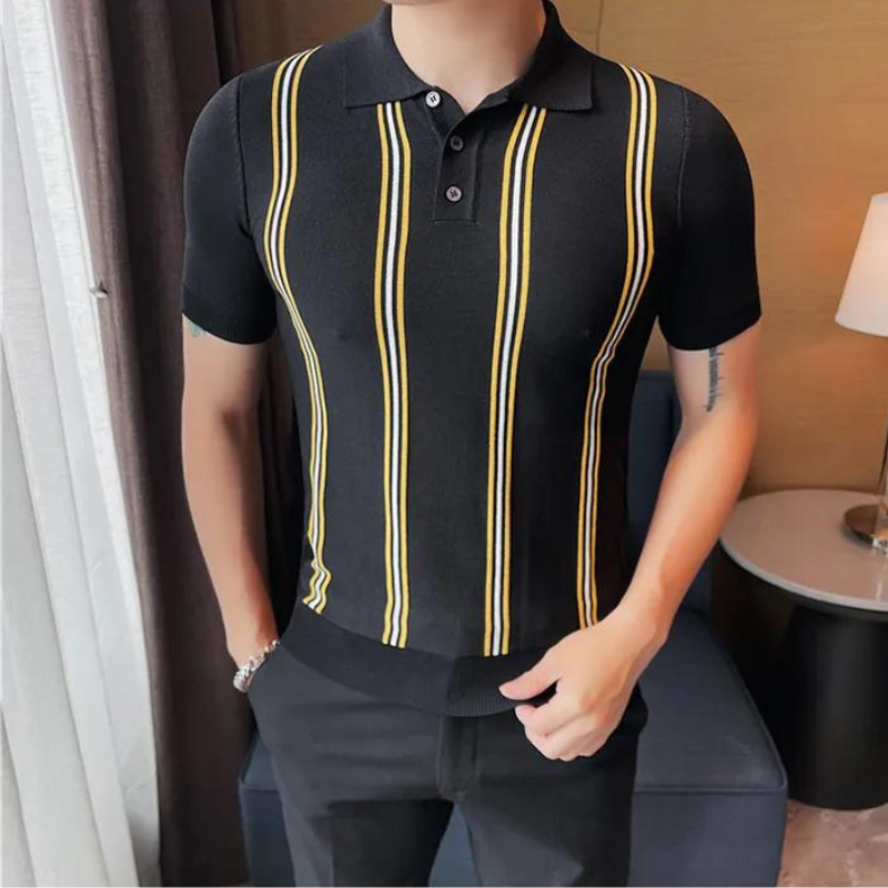 Camisa Polo Masculina de Tricot - Essencial Estilo EE029