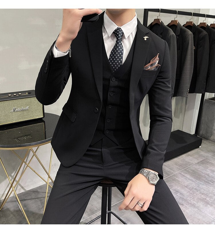 Terno Slim Masculino Elegante - Essencial Estilo EE023