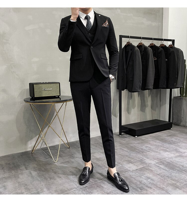 Terno Slim Masculino Elegante - Essencial Estilo EE023