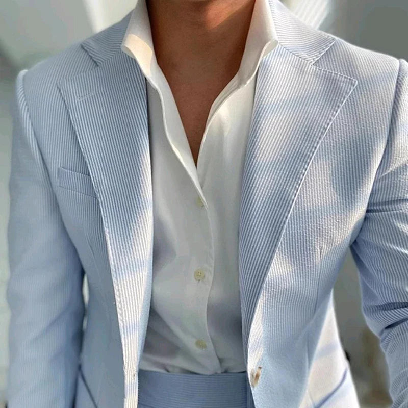 Blazer Slim Fit, Blazer Masculino Slim, blazer old money, terno old money, roupa old money, roupa old money masculino, terno masculino, terno masculino completo, terno masculino slim, terno masculino azul marinho