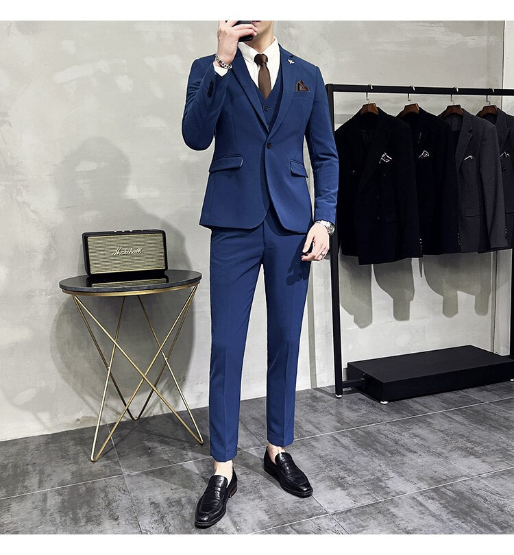 Terno Slim Masculino Elegante - Essencial Estilo EE023