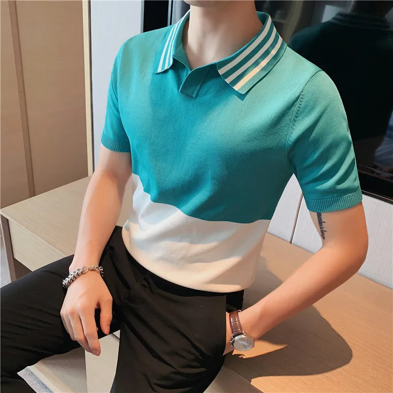 Camisa Polo Masculina de Tricot - Essencial Estilo EE046