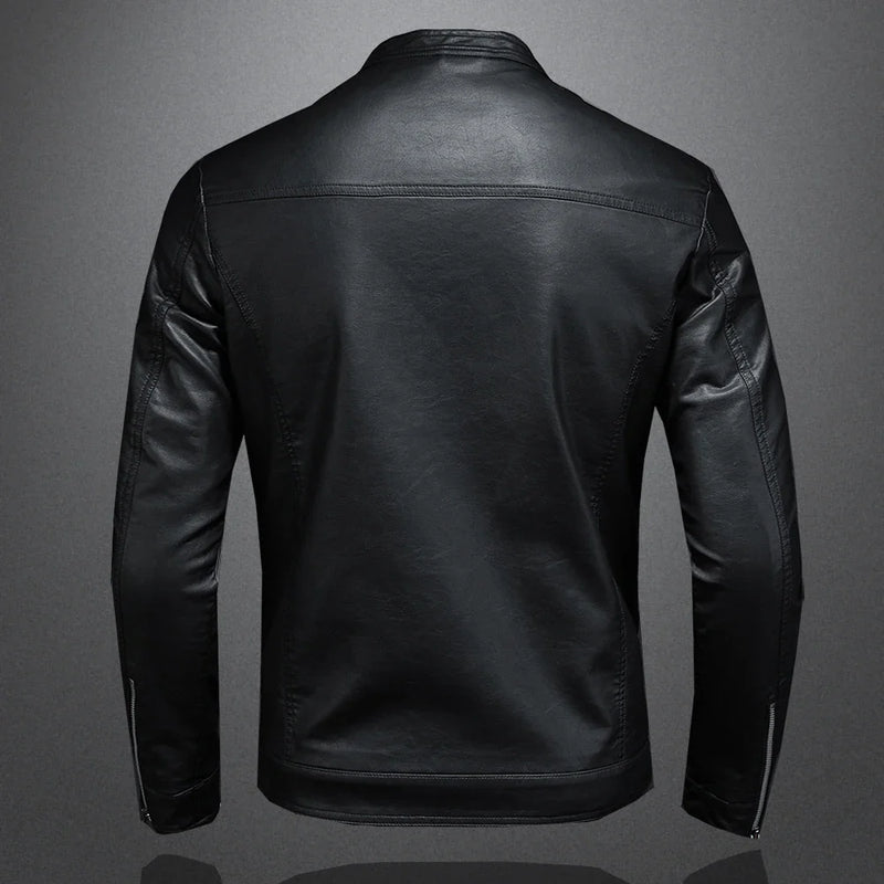 Jaqueta Masculina Gola Alta Slim - (Promoção de Inverno 2025)