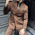 Terno Masculino Transpassado Formal Maximus Paletó + Colete + Calça