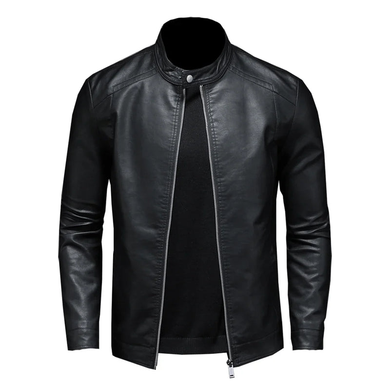 Jaqueta Masculina Gola Alta Slim - (Promoção de Inverno 2025)