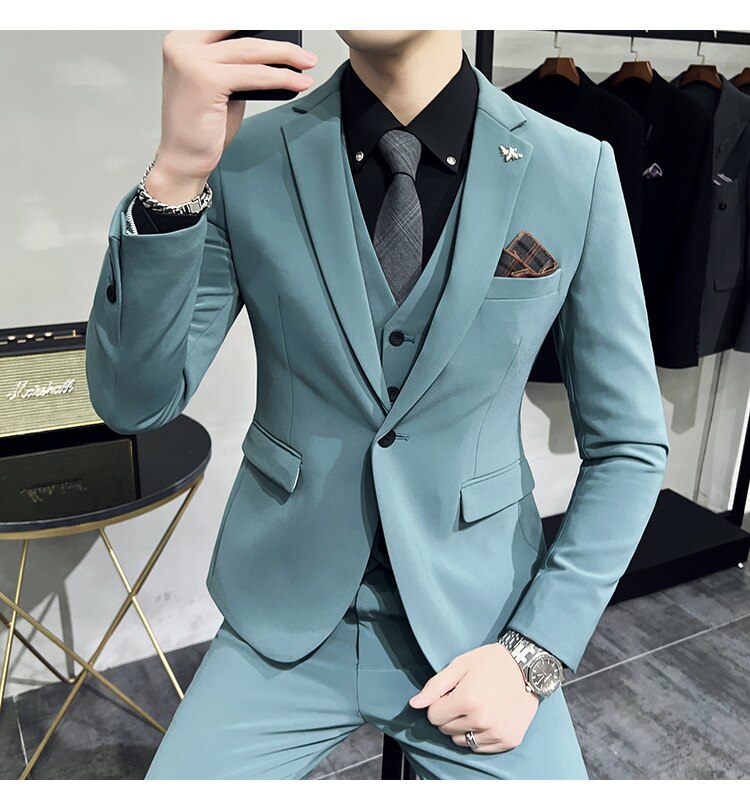 Terno Slim Masculino Elegante - Essencial Estilo EE023