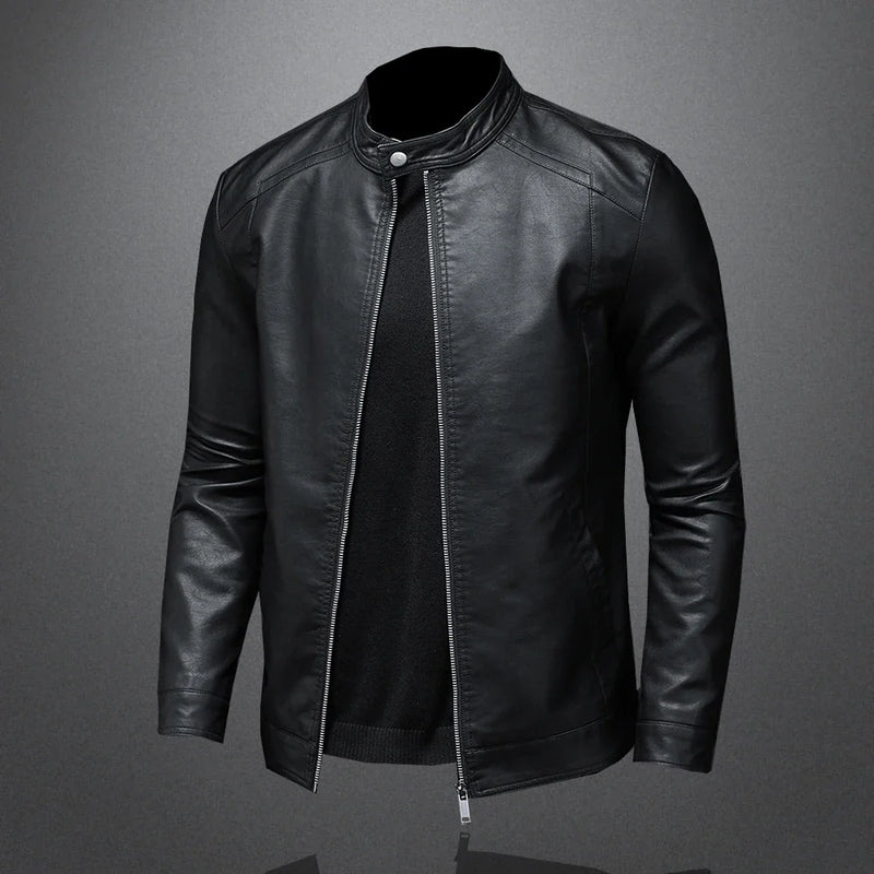 Jaqueta Masculina Gola Alta Slim - (Promoção de Inverno 2025)