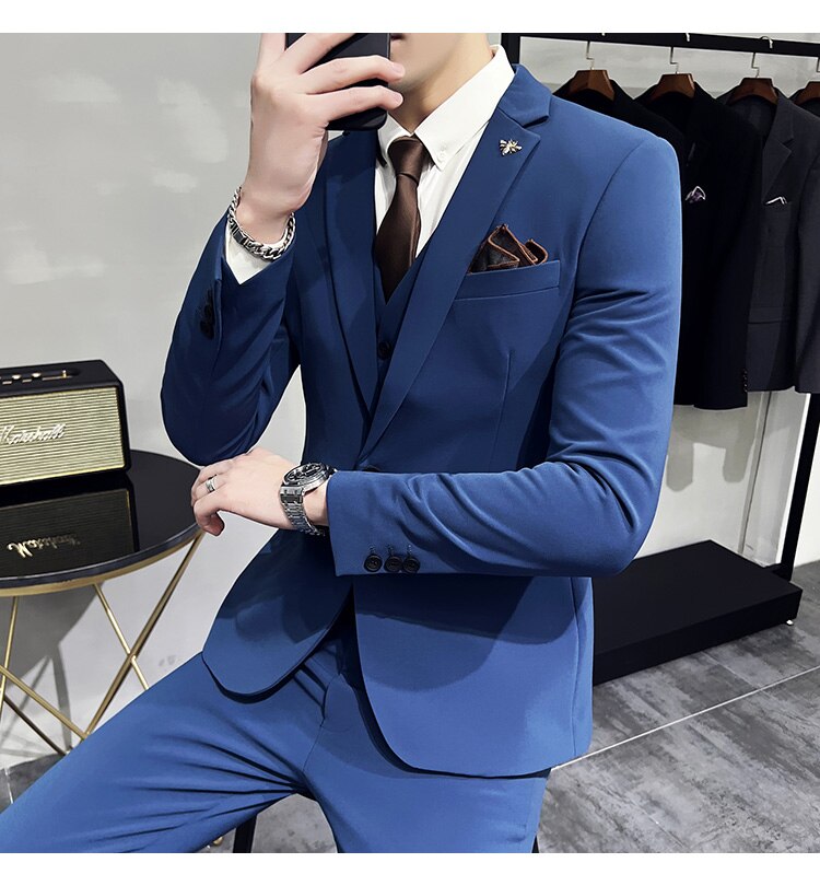 Terno Slim Masculino Elegante - Essencial Estilo EE023