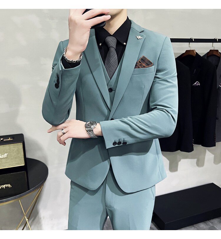 Terno Slim Masculino Elegante - Essencial Estilo EE023