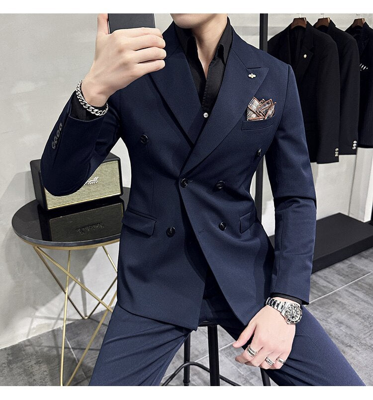 Terno Slim Masculino Elegante - Essencial Estilo EE026