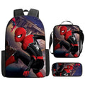 Kit Escolar Infantil H-A: Mochila, Lancheira e Estojo